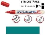 KREUL 16467 PorcelainPen brillant 160&deg;C T&uuml;rkis
