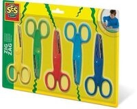 SES Creative Zig-Zag Scheren 4er Set