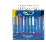 GIOTTO Doppel-Fasermaler Turbo Pro Prim&Atilde;&curren;rfarben 10 St&Atilde;&frac14;ck