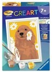 Ravensburger 12023173 CreArt, Malen nach Zahlen Kinder - Cocker Spaniel Sunny