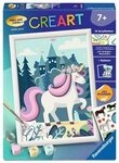 Ravensburger 12023188 CreArt, Malen nach Zahlen Kinder - Einhorn Aurora