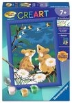 Ravensburger 12023179 CreArt, Malen nach Zahlen Kinder - Sternenklare...