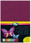Clairefontaine 195598C - Glitterkarton DIN A4, 10 St&uuml;ck