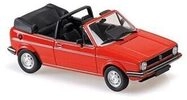 MINICHAMPS 940055181 1:43 VOLKSWAGEN GOLF CABRIOLET - 1979 - RED