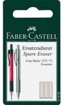 FABER-CASTELL 131595 Ersatzradierer DBS GRIP MATIC BK 3er Set