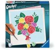 Ravensburger 25520 CreArt Adults Trend - Rosenstrau&szlig;