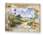 Schipper Malen nach Zahlen - D&uuml;nenlandschaft mit Leuchtturm