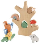 FISHER-PRICE HXT87 Fisher-Price Tierspa&szlig; Balance-Baum aus Holz