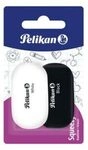 PELIKAN 621193 Pelikan Radierer Black & White aus Kunststoff Blisterverpackung...