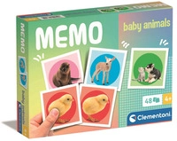 CLEMENTONI 18315 Memo Kompakt - Tierbabies