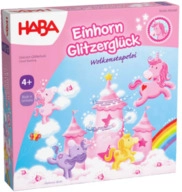 HABA 2012232001 Einhorn Glitzergl&uuml;ck - Die Wolkenstapelei