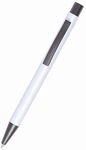 ONLINE 21734/3D Druckkugelschreiber Soft Metal Pure White