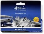 STAEDTLER&reg; pigment arts pen 37 Gemischte Set, Blisterkarte mit brush pen, soft brush