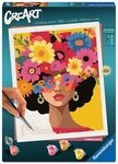 Ravensburger 12023147 CreArt Adults Trend - Bl&uuml;hende Sch&ouml;nheit