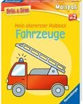 Ravensburger 48847 Spiel & Spa&szlig; - Mein allererster Malblock: Fahrzeuge