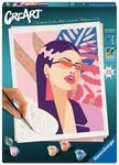 Ravensburger 12023099 CreArt Adults Trend - Neon Diva