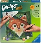 Ravensburger 12023152 CreArt, Malen nach Zahlen Do it together - Fuchs