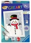 Ravensburger 12023169 CreArt, Malen nach Zahlen Kinder - Schneemann Snowy
