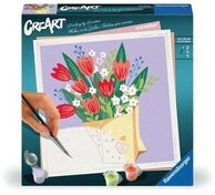 Ravensburger 25518 CreArt Adults Trend - Tulpenstrau&szlig;