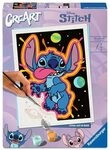 Ravensburger 12023193 CreArt, Malen nach Zahlen Adults Trend - Disney Stitch: