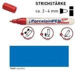 KREUL 16466 PorcelainPen brillant 160&deg;C Lapisblau