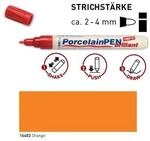 KREUL 16402 PorcelainPen brillant 160&deg;C Orange