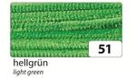 folia Chenilledraht hellgr&uuml;n L 50 cm &Oslash; 8 mm