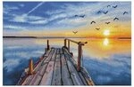 Pracht Diamond Dotz Sunset Jetty, ca. 71 x 47 cm gro&szlig;