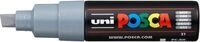 FABER-CASTELL 182633 Marker UNI POSCA PC-8K grau