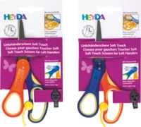 Heyda Schere Soft Touch rund linksh&auml;nder