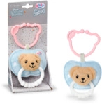 BABY born&reg; 839362 for babies - Schnuller aus Pl&uuml;sch mit Bei&szlig;ring