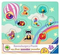 RAVENSBURGER 03144 Kinderpuzzle my first wooden puzzle 9 Teile Meine ersten Dinge