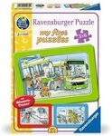 Ravensburger 12004039 Kinderpuzzle 3x6 Teile - Wieso? Weshalb? Warum? Unterwegs mit