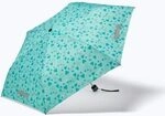 ERGOBAG 01291-90393-10 ReitB&auml;rtraum Regenschirm, Blau, T&uuml;rkis