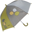 STERNTALER 9692261-275 Regenschirm Eddy+Happy mattgr&uuml;n