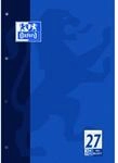 Oxford Berufsschulblock A4, 50 Blatt, gelocht, Lineatur 27, SCRIBZEE&reg;