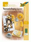 Folia Block mit Tonzeichenpapier in gold / silber, 10 Blatt, 130 g/qm, DIN A4