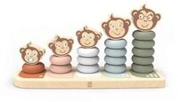 Speedy Monkey Stapelspielzeug Affenfamilie 25,7x84x13,10cm