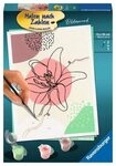RAVENSBURGER 20231 Malen nach Zahlen Floral Line Art