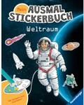 Ravensburger 48857 Mein Ausmalstickerbuch - Weltraum