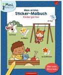 Coppenrath Verlag Mein 1. Sticker-Malbuch: Kindergarten - Mini-K&uuml;nstler