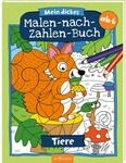 ars Edition Mein dickes Malen-nach-Zahlen-Buch &ndash; Tiere