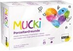 KREUL 26311 MUCKI Porzellanfreunde Set mit Porzellan-Fingerfarben + Marker