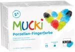 KREUL 26310 MUCKI Porzellan-Fingerfarbe 6er Set 150 ml