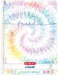 Herlitz Spiralblock A4 80 Blatt Lineatur 27 Motiv New Batik Freedom