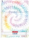 Herlitz Spiralblock A4 80 Blatt Lineatur 28 Motiv New Batik Freedom
