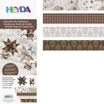 Heyda Faltpapierstreifen, 120g, creme, 96 Blatt