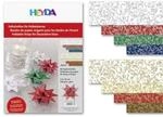 Heyda 204875528 - Faltpapier Fr&ouml;belstern Roma, 8 x 12cm