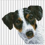 Pracht Diamond Dotz Hund, ca. 23 x 23 cm gro&szlig;