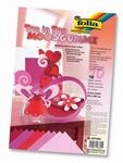 Folia Moosgummi Ton in Ton Mix rot